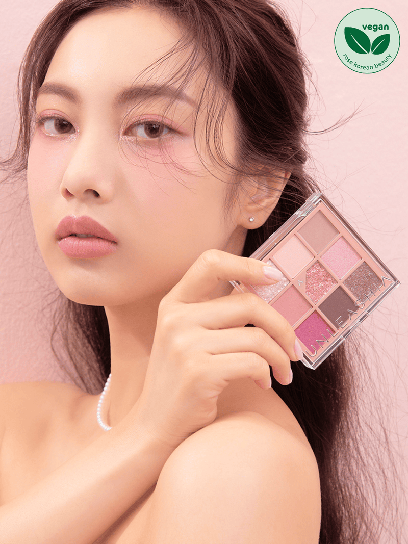 Glitterpedia Oogpalet N°5 All of Dusty Rose 