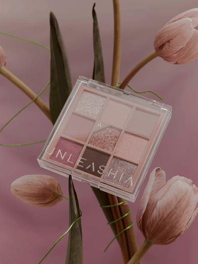 Glitterpedia Oogpalet N°5 All of Dusty Rose 