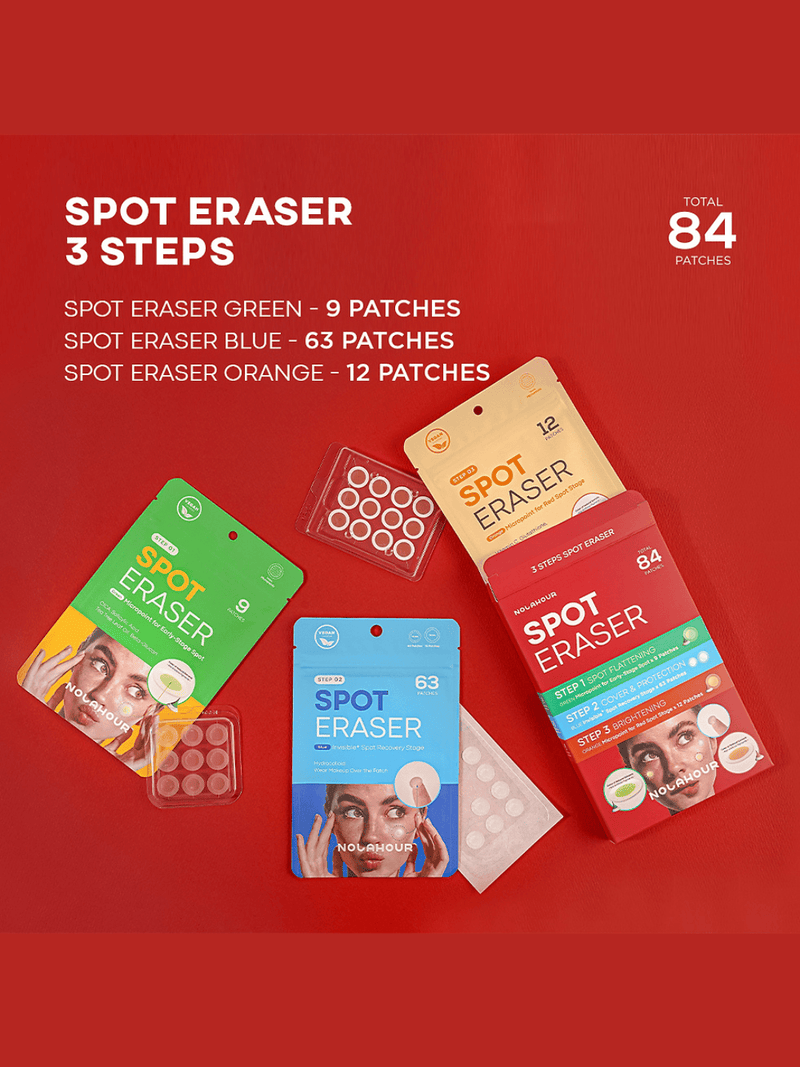 Spot Eraser Set - 3 steps (84pcs)