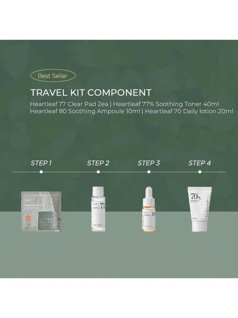 Heartleaf Soothing Trial Kit