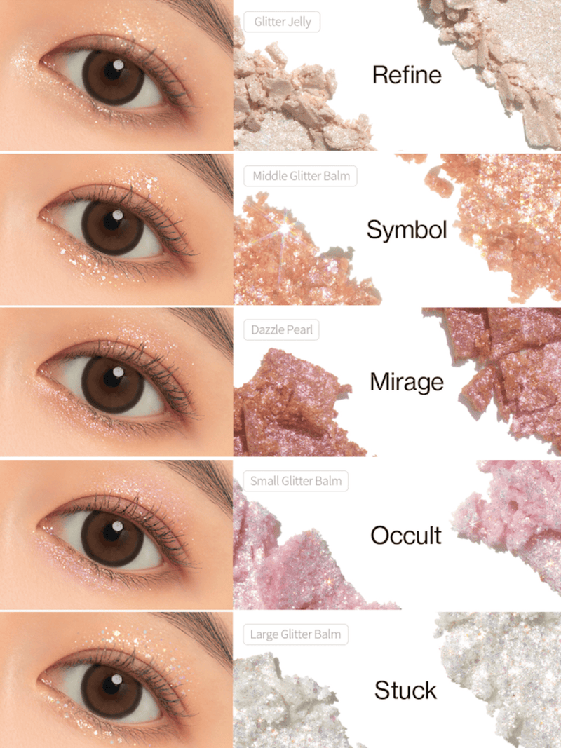 Glitterpedia Eye Palette N°1 All of Glitter