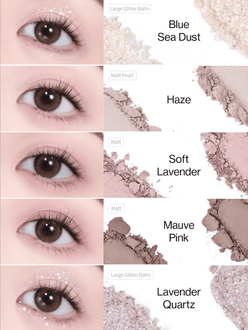 Glitterpedia Eye Palette N°4 All of Lavender Fog