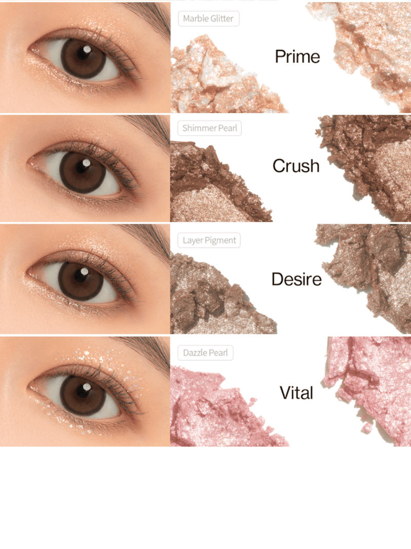 Glitterpedia Eye Palette N°1 All of Glitter