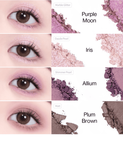 Glitterpedia Eye Palette N°4 All of Lavender Fog