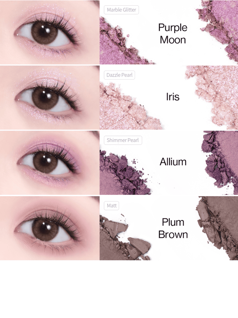 Glitterpedia Eye Palette N°4 All of Lavender Fog
