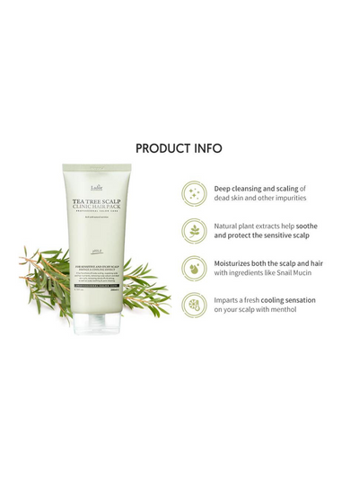 Tea Tree Scalp Clinic Hair Pack