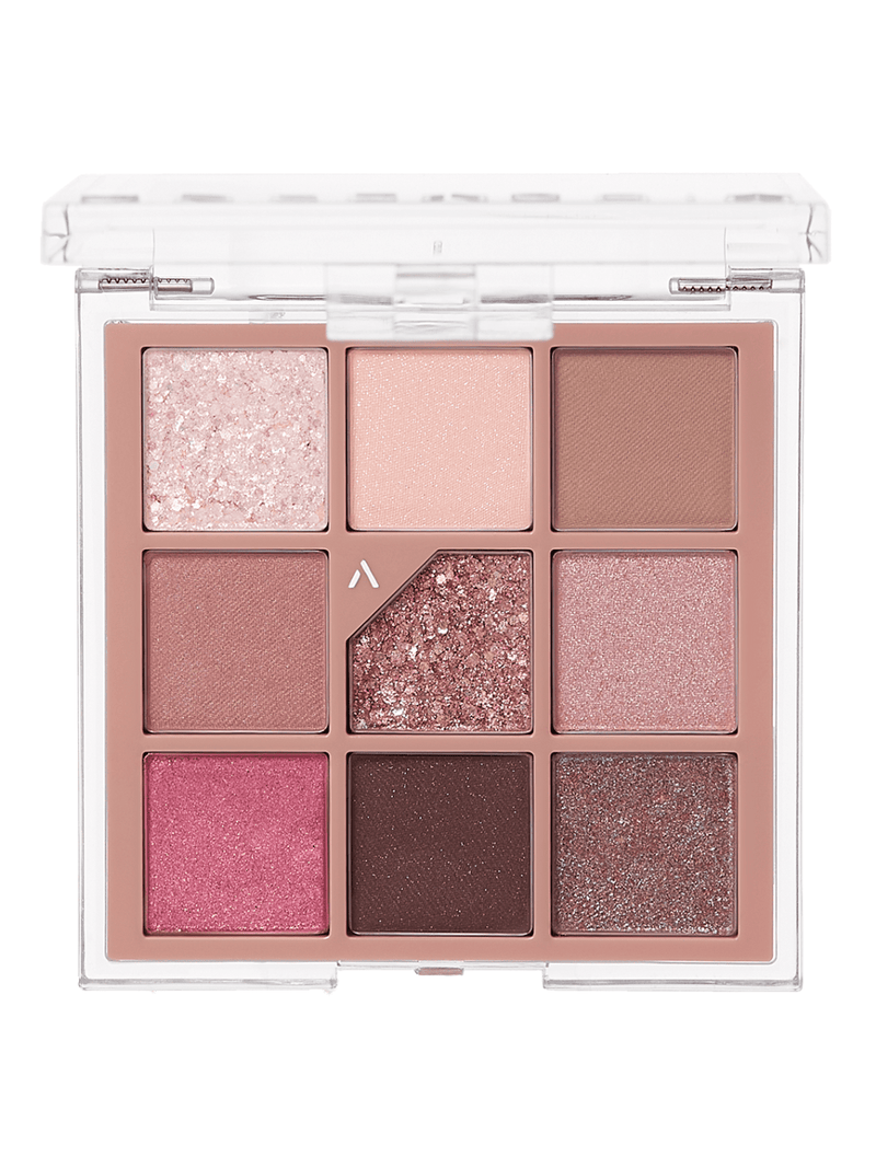 Glitterpedia Oogpalet N°5 All of Dusty Rose 