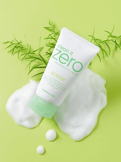 Banila Co Clean It Zero Pore Clarifying Foam Cleanser 150ml – deep pore cleansing face wash for oily and acne-prone skin