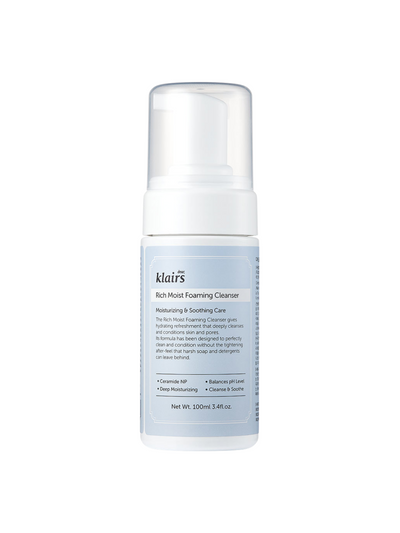 Rich Moist Foaming Cleanser