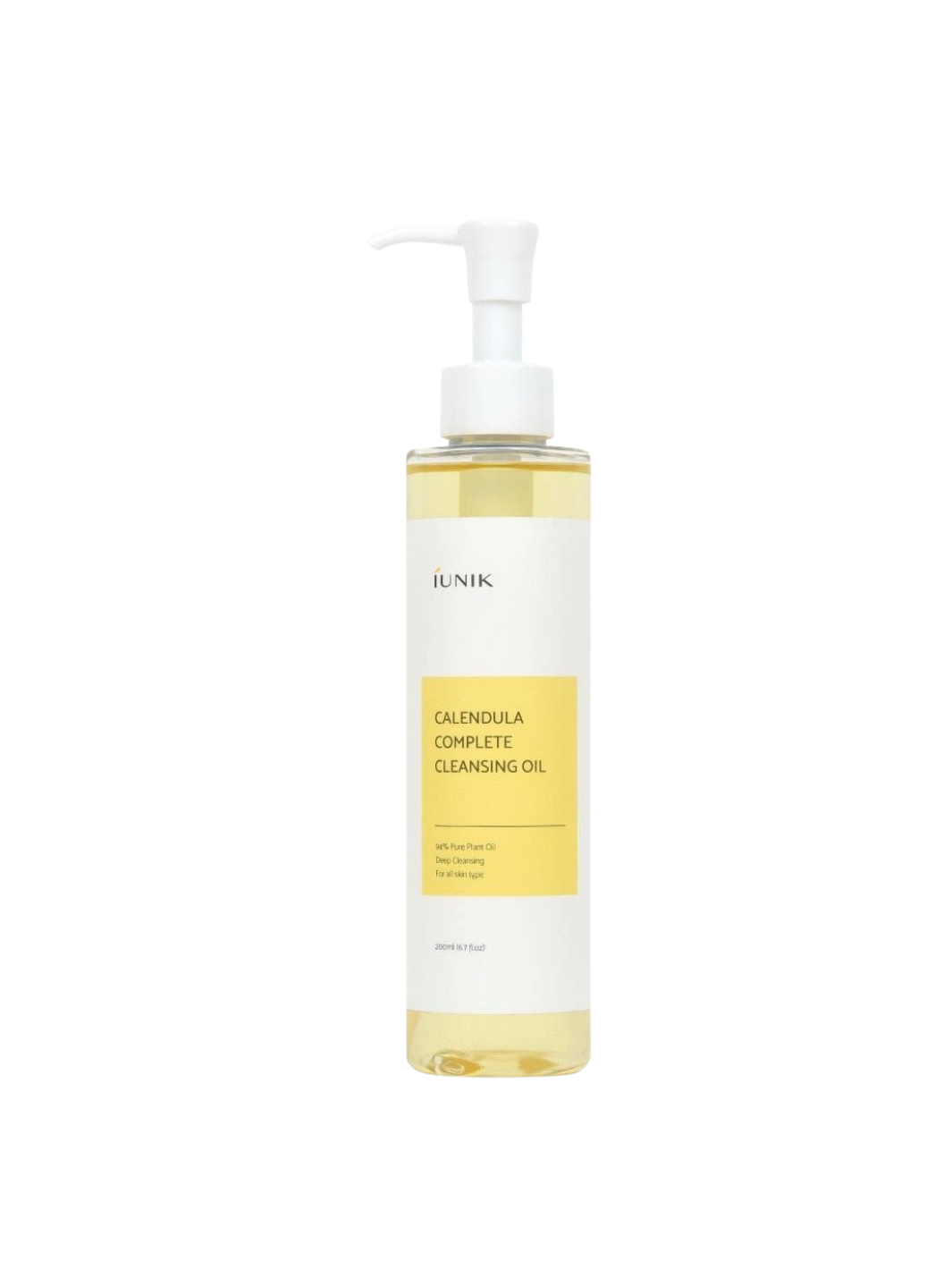 iUNIK Calendula Complete Cleansing Oil 200ml front product image