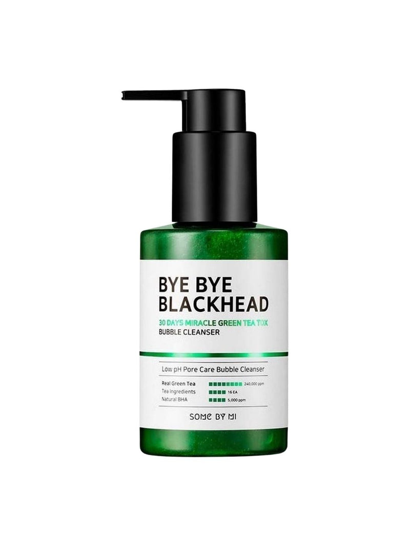 Bye Bye Blackhead 30 Days Miracle Green Tea Tox Bubble Cleanser