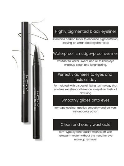 Waterproof Pen Eyeliner | 3 Colors
