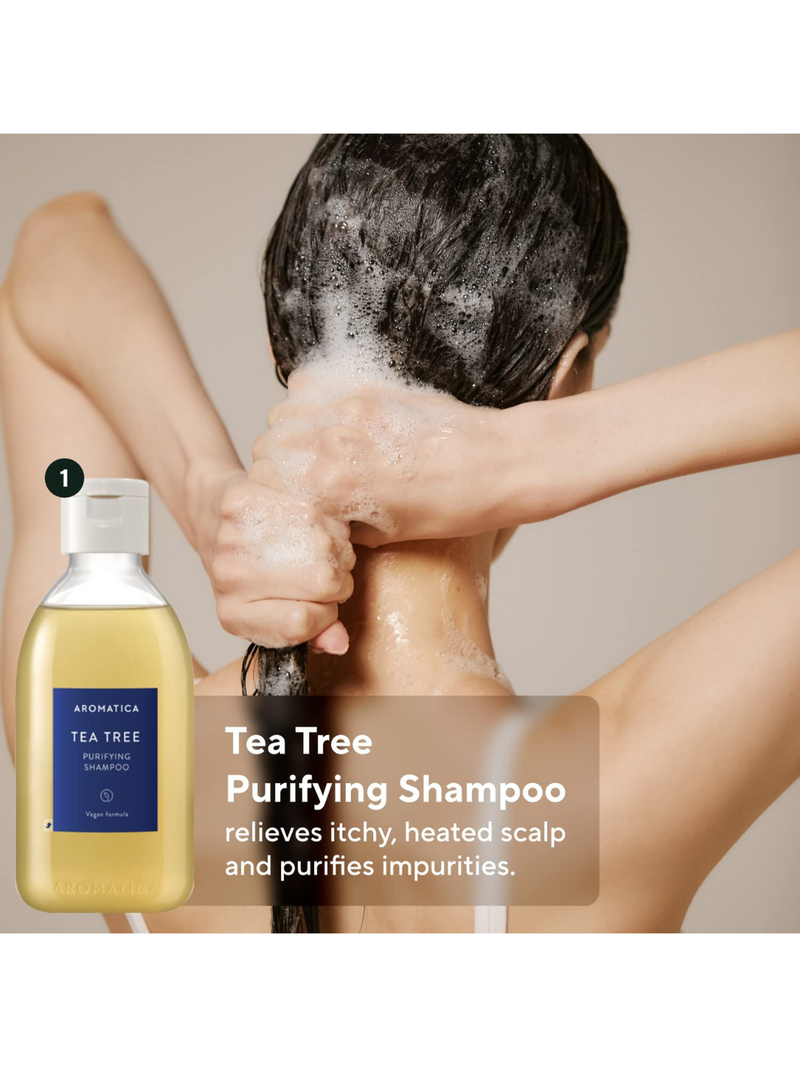 Tea tree zuiverende shampoo 