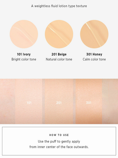 Micro Setting Fit Cushion EX SPF50+PA++++ | 3 Colors