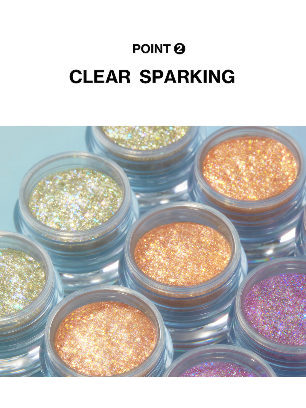 NEW Unleashia Get Loose Glitter Gel Diamond Stealer 4g Multi Use  Holographic