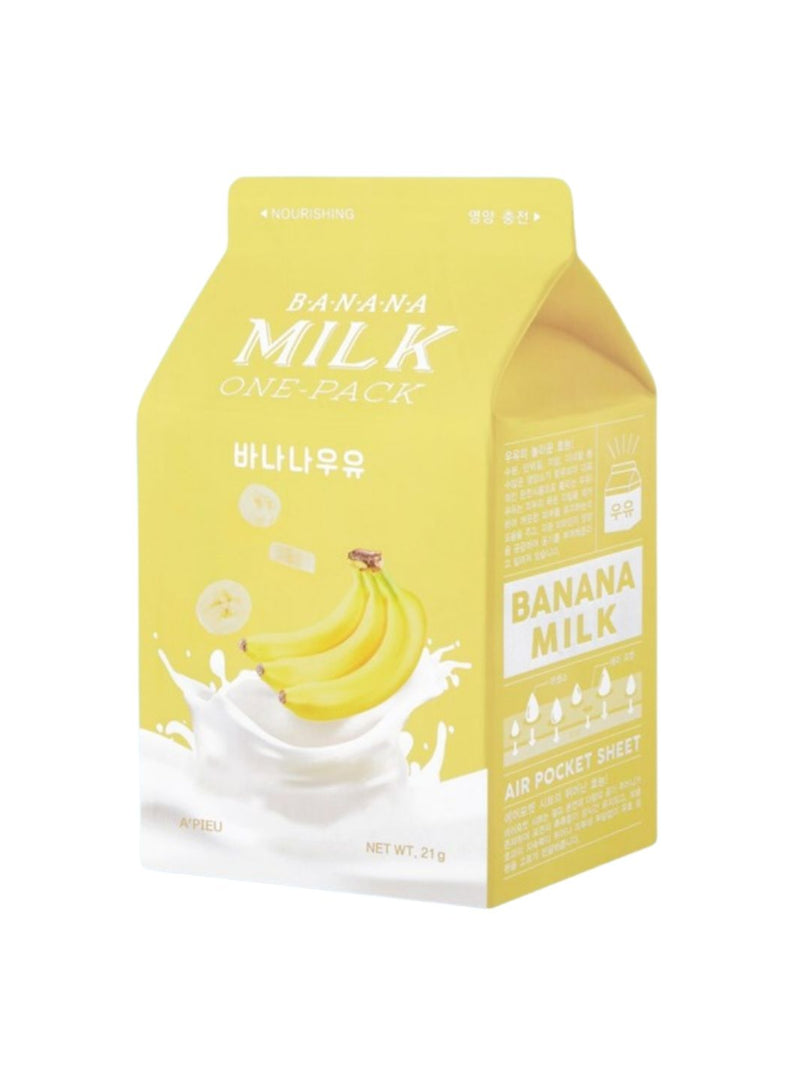 Eén pakket masker | Bananenmelk