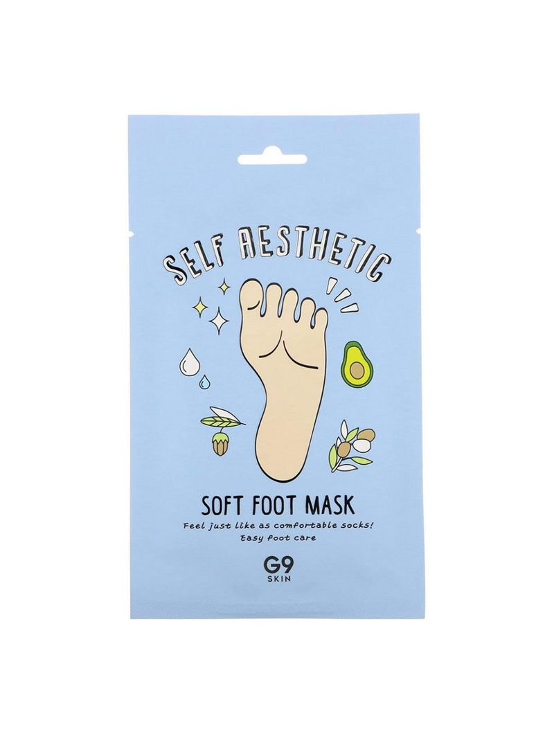 Zelf-esthetisch zacht voetmasker