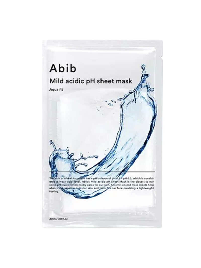 Mild Acidic pH Sheet Mask | Aqua Fit